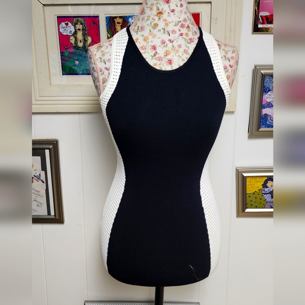 Intermix colorblock tank top